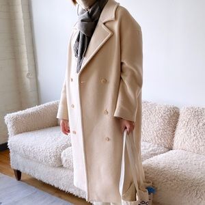Oak + Fort Wool oversized coat